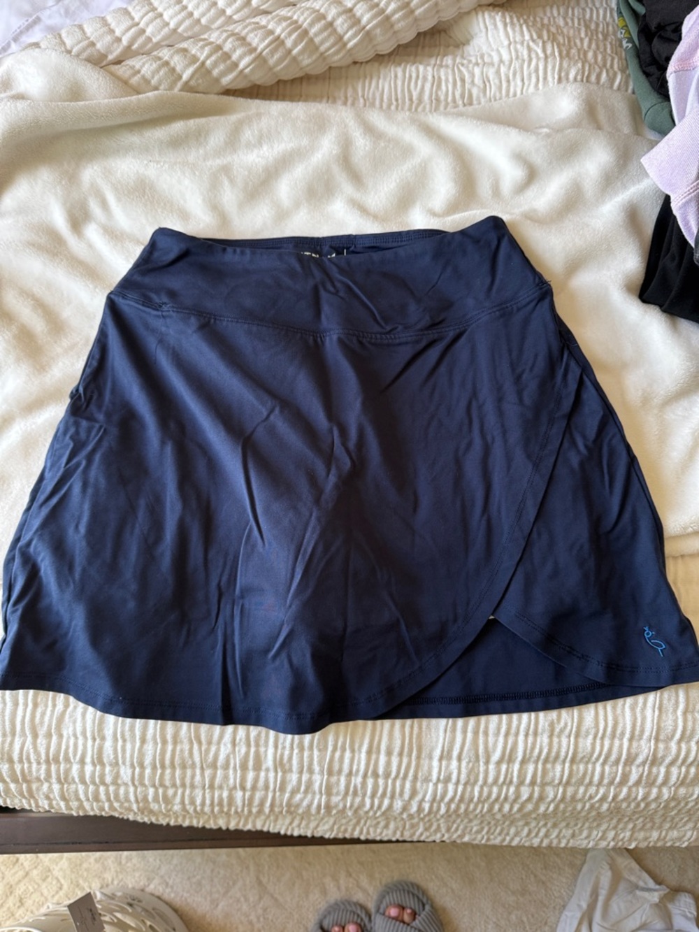 Women's Navy Active Wrap Skort